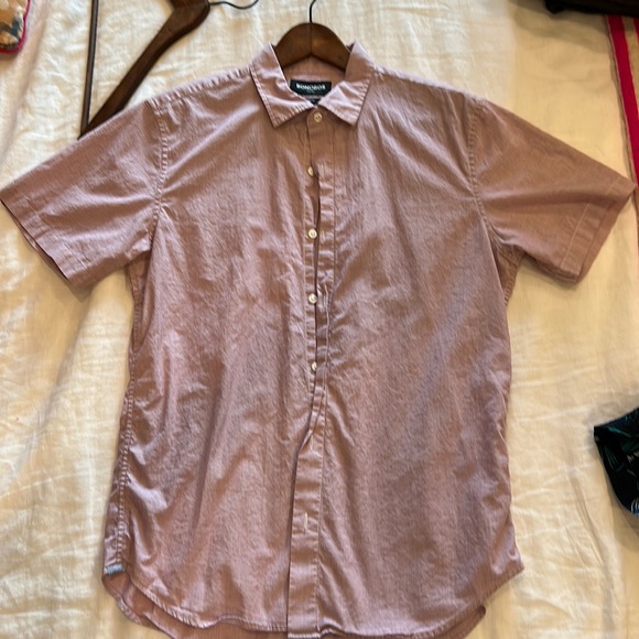 Bonobos Riviera Stretch Short Sleeve Button Down (L, Tailored Fit) - Picture 2 of 4